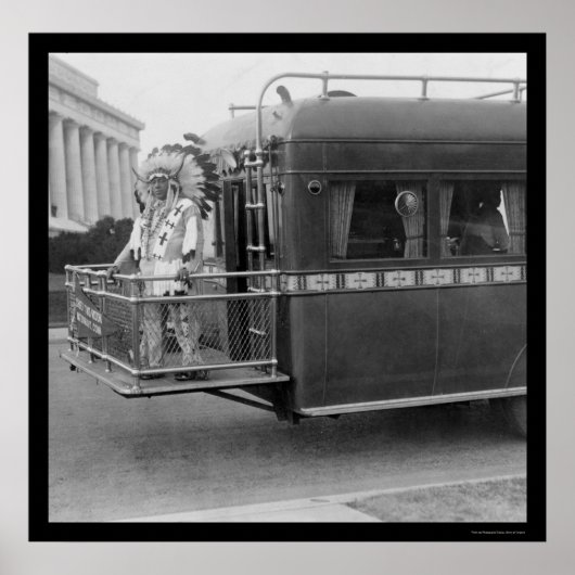 リッチインディアンチーフツームーン1925 ポスター (正面)