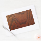 リッチウッドデザイン 長方形シール (封筒)