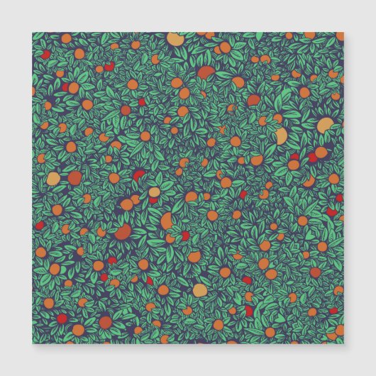 リッチオーチャード：ヴィンテージツリーパターン。 (正面)