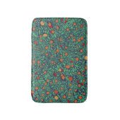 リッチオーチャード:ヴィンテージツリーパターン。 バスマット (正面縦)