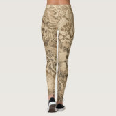 「リッチクリームヴィンテージレース」 レギンス (裏面)