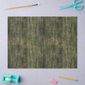 リッチグリーンと金ゴールド抽象芸術の輝きパターン 薄葉紙 (クラフト)