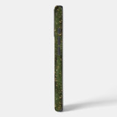 リッチグリーンと金ゴールド抽象芸術の輝きパターン Case-Mate iPhoneケース (裏面 / 左)