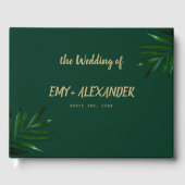 リッチグリーンゴールデンテーマゲストブック ゲストブック (正面)