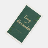 リッチグリーンゴールデンテーマナプキンス (コーナー)