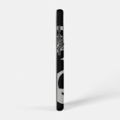 リッチサムスンケーストレンド抽象芸術緑 SAMSUNG GALAXYケース (右側面)