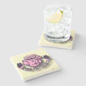 リッチズピンクピグ、リッチズアトランタ、ピンクピグアトランタ ストーンコースター (横)