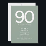 リッチセージ90th誕生日パーティー 招待状<br><div class="desc">第90回セージ誕生日パーティーの招待状。</div>