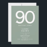 リッチセージ90th誕生日パーティー 招待状<br><div class="desc">第90回セージ誕生日パーティーの招待状。</div>