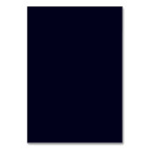 リッチダークブルー結婚ブラックのテーブル番号カード テーブルナンバー (裏面)