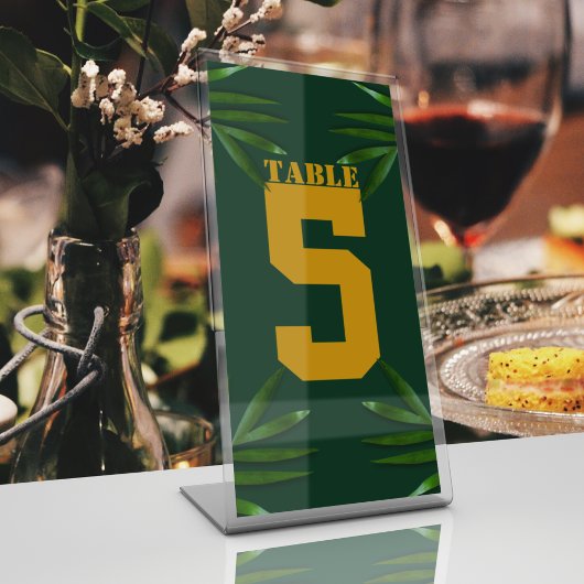 リッチテーマ テーブルナンバー