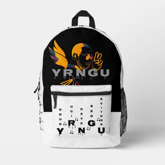 リッチドリーマー プリントバックパック (正面)