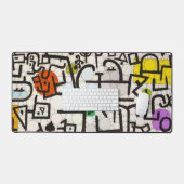 リッチハーバー、インフィニティドットバイアフターポール・クレー デスクマット (キーボード&マウス)