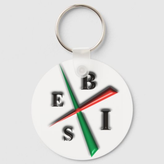 リッチパパ鍵 キーホルダー (正面)