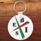 リッチパパ鍵 キーホルダー (正面)