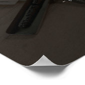 リッチパパvs貧弱パパ – お金やる気を起こさせる ポスター (角)