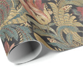 リッチフローラタペストリーブロケードアンティーククラシック ラッピングペーパー (ロールコーナー)