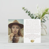 リッチフローラ葬儀追悼悔やみや弔慰 エンクロージャーカード (スタンド正面)