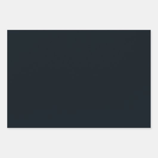 リッチブラックマットラッピング紙シート ラッピングペーパーシート (正面)