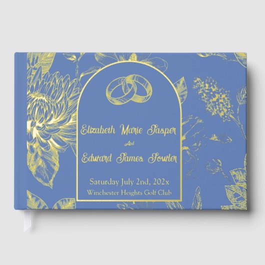 リッチブルーフランスのフローラトワールフローラ ゲストブック (正面)