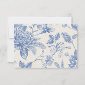 リッチブルーフランスのフローラトワールフローラ 出欠カード (裏面)