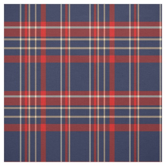 リッチブルー赤と白、 ファブリック (見本)