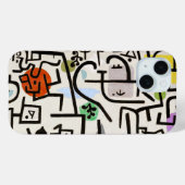 リッチポートポールクレーインスパイア抽象芸術アート Case-Mate iPhoneケース (裏面 (横))