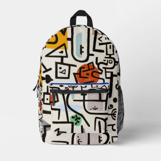 リッチポート プリントバックパック (正面)