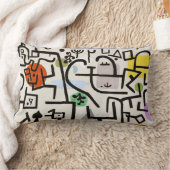 リッチポート(旅行写真、1938) by Paul Klee ランバークッション (ブランケット)