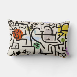 リッチポート(旅行写真、1938) by Paul Klee ランバークッション