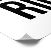 リッチマネーの取得引用文ポスター成功白黒 ポスター (角)