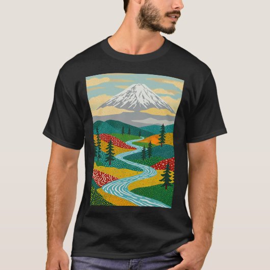 リッチマンを食べろ 腹ペコあおむし Tシャツ (正面)