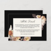 リッチムーディ結婚ーフローラ詳細 エンクロージャーカード (正面/裏面)