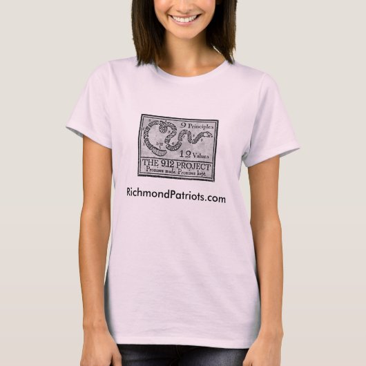 リッチモンドの愛国者9/12グループ Tシャツ (正面)