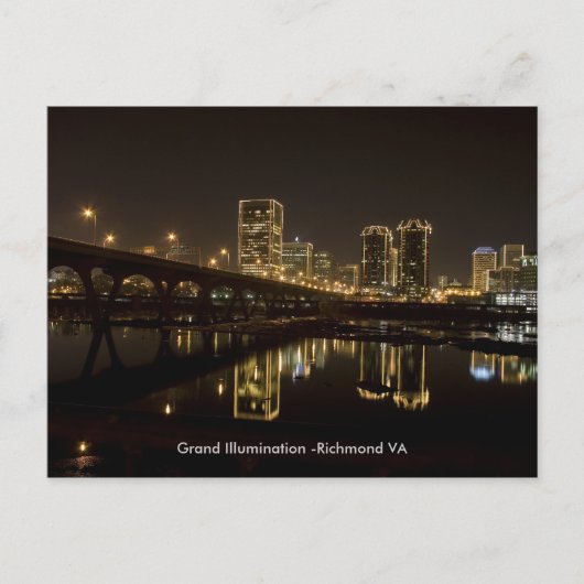 リッチモンドグランドイルミネーション、。 ポストカード (正面)