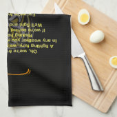 リッチモンドサッカークラブテーマソングオンティータオル キッチンタオル (四つ折り)