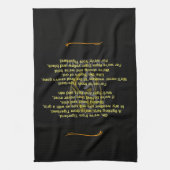 リッチモンドサッカークラブテーマソングオンティータオル キッチンタオル (縦)