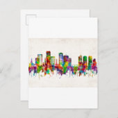 リッチモンドバージニアスカイライン インビテーションポストカード (正面/裏面)