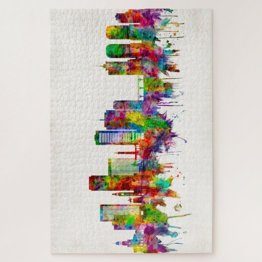 リッチモンドバージニアスカイライン ジグソーパズル (縦)