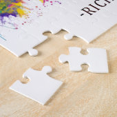 リッチモンドバージニアスカイライン ジグソーパズル (側面)