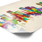 リッチモンドバージニアスカイライン フォトプリント            (角)