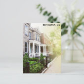 リッチモンドバージニアチャーチヒルディストリクトトラベル ポストカード (スタンド正面)