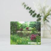 リッチモンドバージニアメイモントパーク旅行写真 ポストカード (スタンド正面)