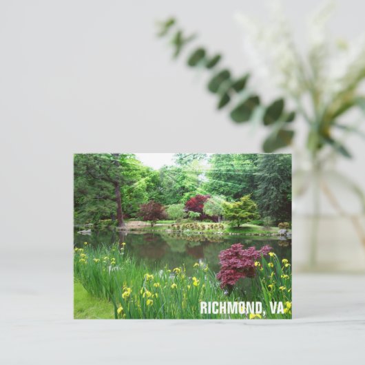リッチモンドバージニアメイモントパーク旅行写真 ポストカード (スタンド正面)