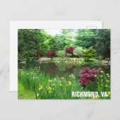 リッチモンドバージニアメイモントパーク旅行写真 ポストカード (正面/裏面)