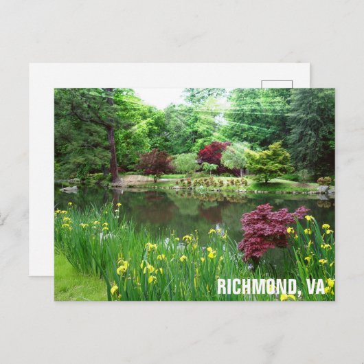 リッチモンドバージニアメイモントパーク旅行写真 ポストカード (正面/裏面)