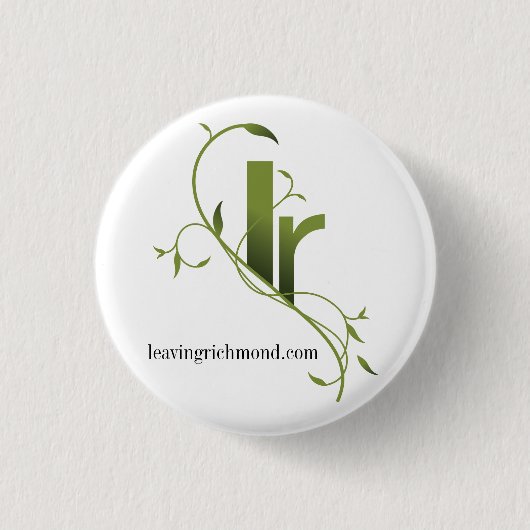 リッチモンドボタンを残すこと 缶バッジ (正面)