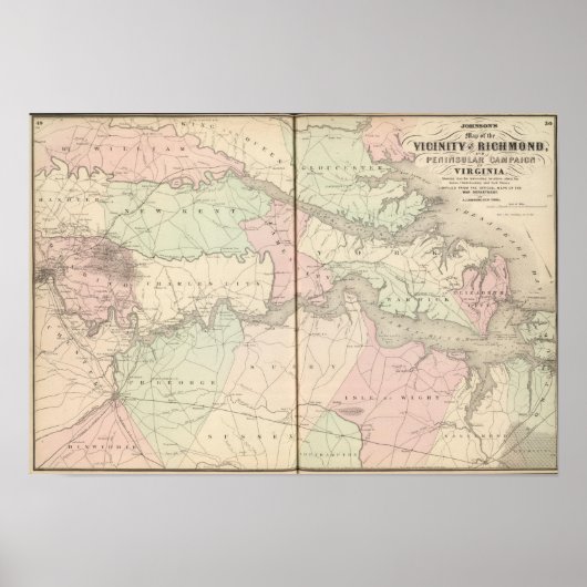 リッチモンド付近 ポスター (正面)