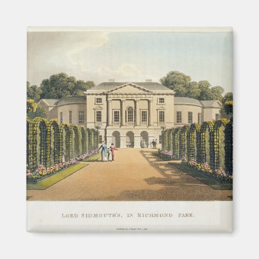 リッチモンド公園のLord Sidmouthの'Fragments マグネット (正面)