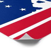 リッチモンド国旗、バージニア州ポスター ポスター (角)